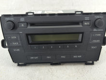 2010-2011 Toyota Prius Radio AM FM Cd Player Receiver Replacement P/N:86120-47290 Fits 2010 2011 OEM Used Auto Parts