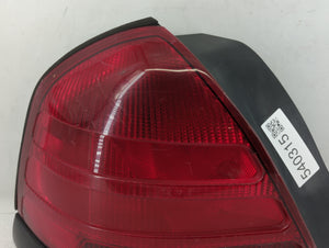 2000-2011 Ford Crown Victoria Tail Light Assembly Driver Left OEM P/N:W3X-13B505-B W7X-13B505-AB Fits OEM Used Auto Parts