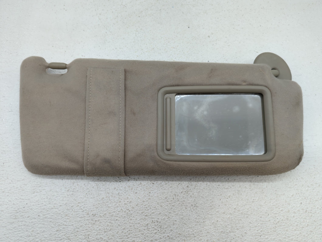 2007-2011 Toyota Camry Sun Visor Shade Replacement Passenger Right Mirror Fits 2007 2008 2009 2010 2011 OEM Used Auto Parts