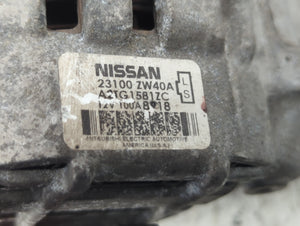 2009 Nissan Versa Alternator Replacement Generator Charging Assembly Engine OEM P/N:23100 ZW40A 23100 EM01B Fits OEM Used Auto Parts