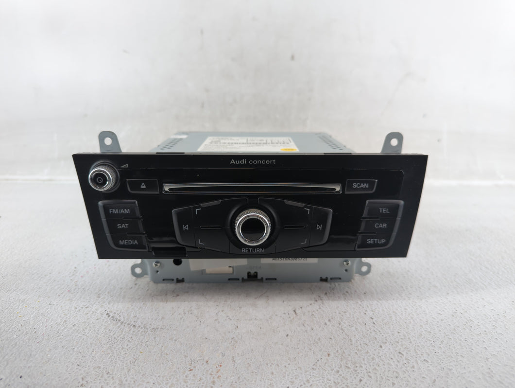 2013-2016 Audi A4 Radio AM FM Cd Player Receiver Replacement P/N:8R1 035 186 Q Fits 2013 2014 2015 2016 OEM Used Auto Parts