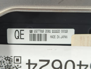 2011-2012 Buick Regal Radio AM FM Cd Player Receiver Replacement P/N:13277916 Fits 2011 2012 OEM Used Auto Parts