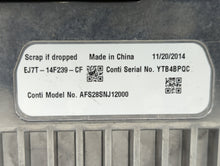 2015-2015 Lincoln Mkc Chassis Control Module Ccm Bcm Body Control