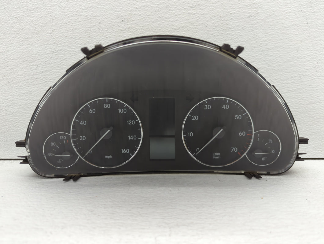 2003-2005 Mercedes-Benz C230 Instrument Cluster Speedometer Gauges P/N:A 203 540 47 Fits 2003 2004 2005 OEM Used Auto Parts