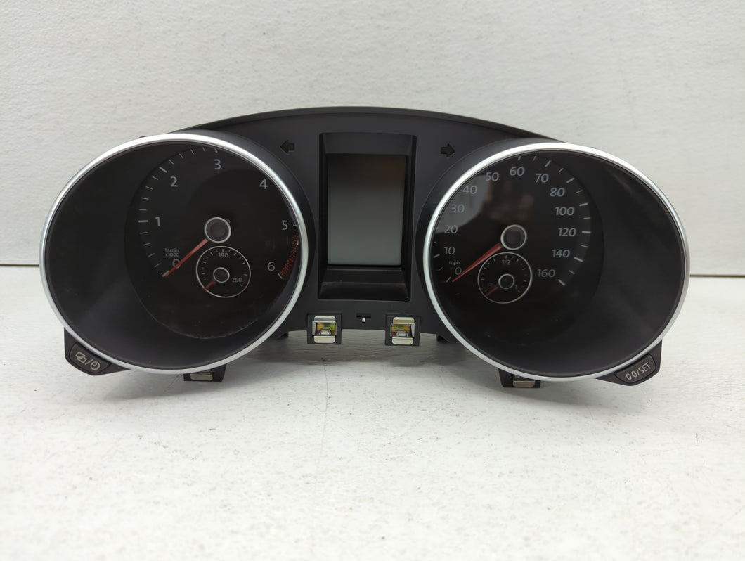2014 Volkswagen Golf Instrument Cluster Speedometer Gauges P/N:A2C34777100 5K0920 973B Fits OEM Used Auto Parts