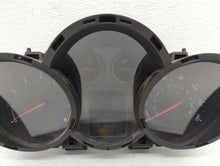 2012 Chevrolet Cruze Instrument Cluster Speedometer Gauges P/N:95487986 Fits OEM Used Auto Parts