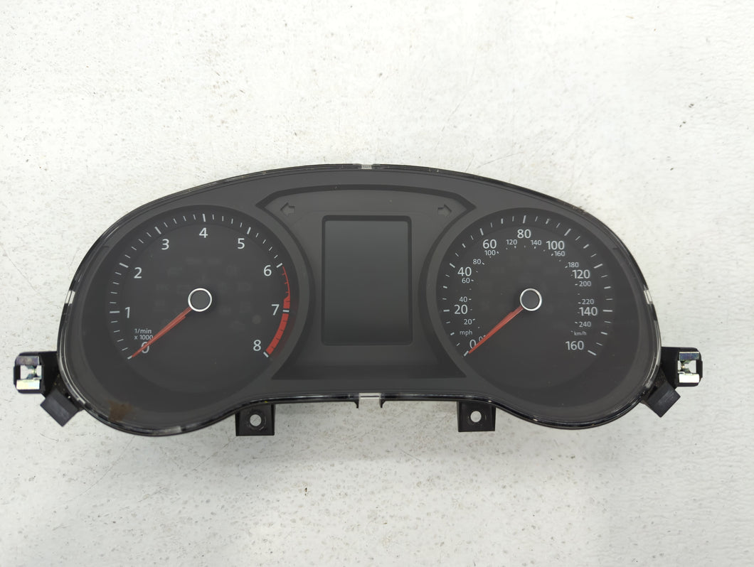 2014-2017 Volkswagen Jetta Instrument Cluster Speedometer Gauges P/N:5C692095B Fits 2014 2015 2016 2017 OEM Used Auto Parts