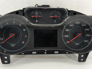 2017-2018 Chevrolet Cruze Instrument Cluster Speedometer Gauges P/N:39084636 Fits 2017 2018 OEM Used Auto Parts