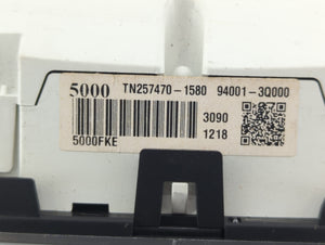 2011-2013 Hyundai Sonata Instrument Cluster Speedometer Gauges P/N:94001-3Q000 94001-3Q001 Fits 2011 2012 2013 OEM Used Auto Parts