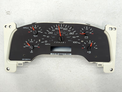 2013-2017 Chevrolet Express 3500 Instrument Cluster Speedometer Gauges P/N:28357719 Fits 2013 2014 2015 2016 2017 OEM Used Auto Parts