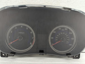 2012-2013 Hyundai Accent Instrument Cluster Speedometer Gauges P/N:94001-1R000 Fits 2012 2013 OEM Used Auto Parts