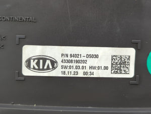 2019-2020 Kia Optima Instrument Cluster Speedometer Gauges P/N:94021-D5030 Fits 2019 2020 OEM Used Auto Parts