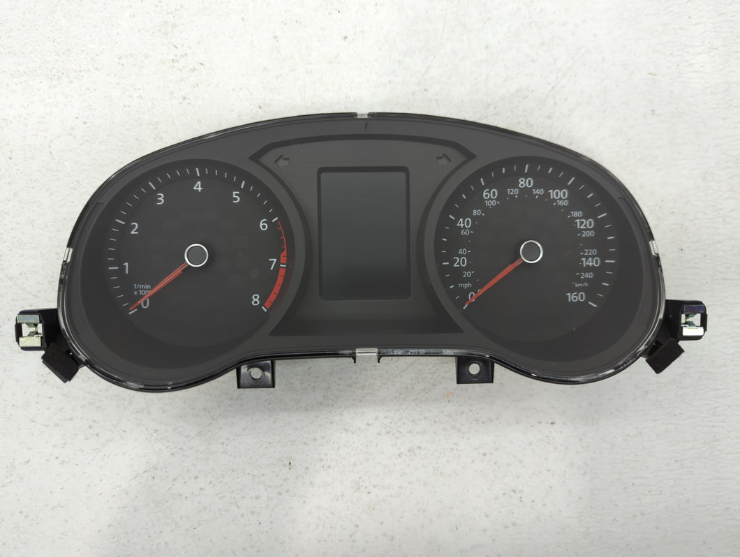 2015-2017 Volkswagen Jetta Instrument Cluster Speedometer Gauges P/N:5C6920954B Fits 2015 2016 2017 OEM Used Auto Parts