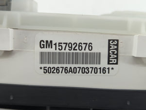 2007 Chevrolet Cobalt Instrument Cluster Speedometer Gauges P/N:25836176 15792676 Fits OEM Used Auto Parts