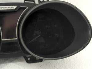 2012-2015 Hyundai Veloster Instrument Cluster Speedometer Gauges P/N:94011-2V320PD5 94001-2V321RDR Fits 2012 2013 2014 2015 OEM Used Auto Parts