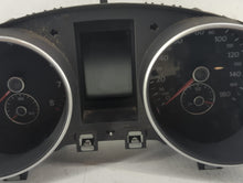 2010-2011 Volkswagen Gti Instrument Cluster Speedometer Gauges P/N:5K6920 970H Fits 2010 2011 OEM Used Auto Parts