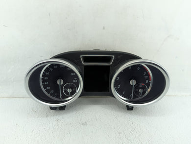 2014 Mercedes-Benz Gl450 Instrument Cluster Speedometer Gauges P/N:A166 900 69 10 Fits OEM Used Auto Parts