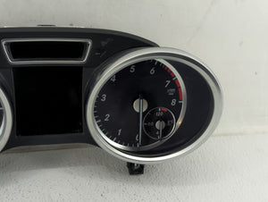 2014 Mercedes-Benz Gl450 Instrument Cluster Speedometer Gauges P/N:A166 900 69 10 Fits OEM Used Auto Parts