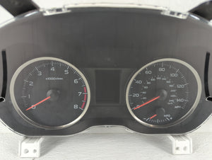 2015 Subaru Impreza Instrument Cluster Speedometer Gauges P/N:85013FJ620 Fits OEM Used Auto Parts