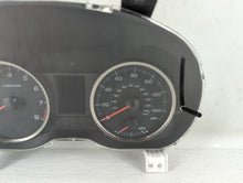 2015 Subaru Impreza Instrument Cluster Speedometer Gauges P/N:85013FJ620 Fits OEM Used Auto Parts