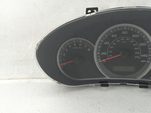 2009 Subaru Impreza Instrument Cluster Speedometer Gauges P/N:85003FG90 Fits OEM Used Auto Parts