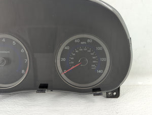 2012-2013 Hyundai Accent Instrument Cluster Speedometer Gauges P/N:94001-1R510 Fits 2012 2013 OEM Used Auto Parts