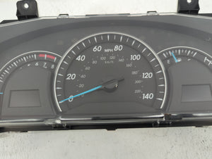 2013-2014 Toyota Camry Instrument Cluster Speedometer Gauges P/N:83800-0X620-00 Fits 2013 2014 OEM Used Auto Parts