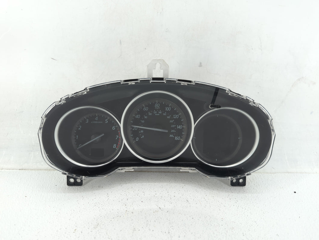 2016 Mazda Cx-5 Instrument Cluster Speedometer Gauges P/N:GA KA0K A Fits OEM Used Auto Parts