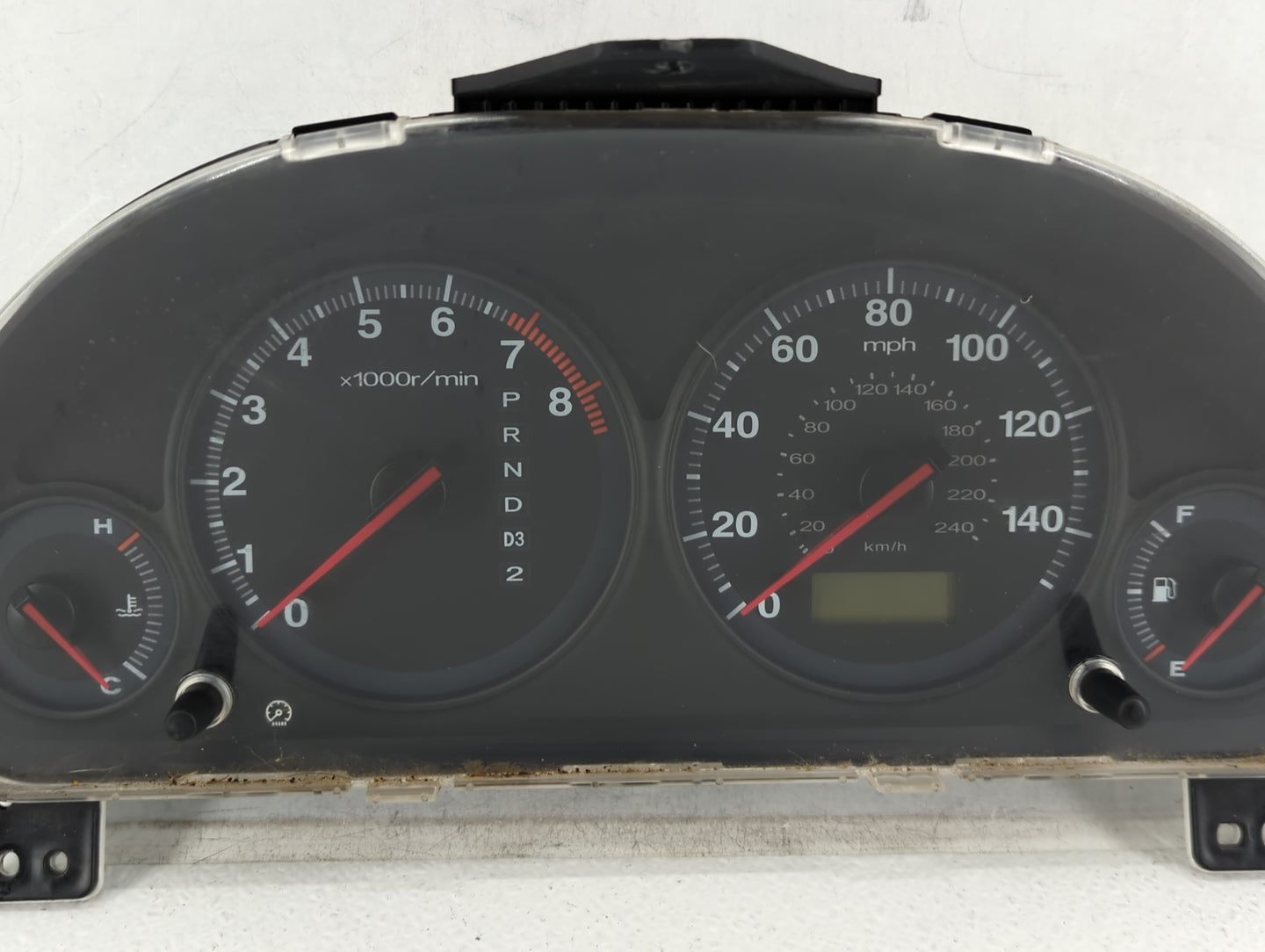 2001-2002 Honda Civic Instrument Cluster Speedometer Gauges Fits 2001 2002 OEM Used Auto Parts - Oemusedautoparts1.com
