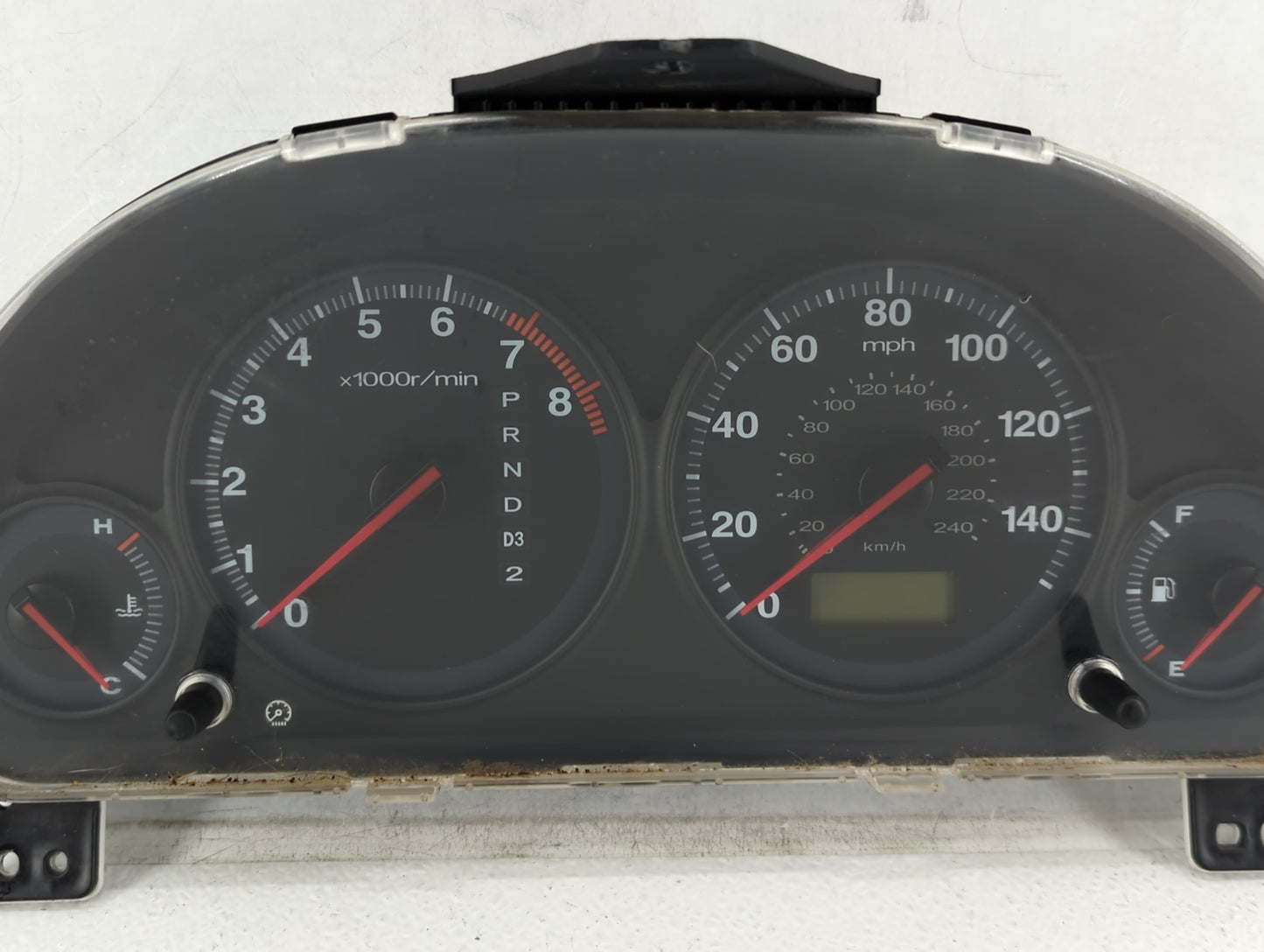 2001-2002 Honda Civic Instrument Cluster Speedometer Gauges Fits 2001 2002 OEM Used Auto Parts - Oemusedautoparts1.com