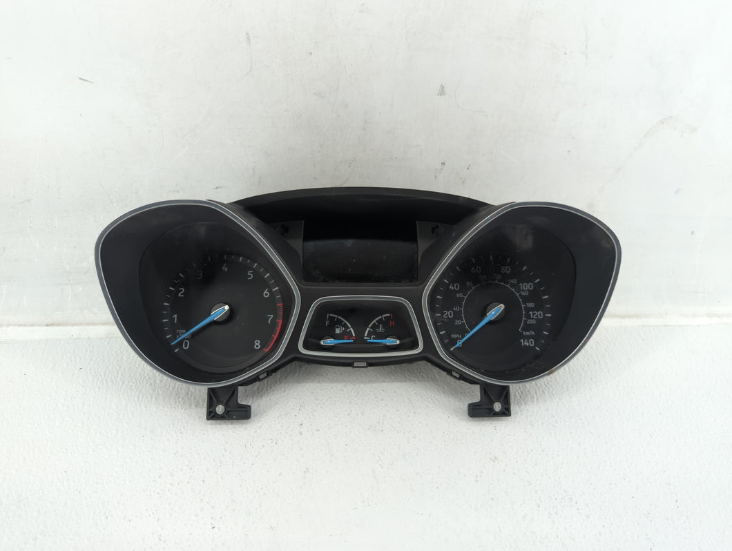 2016 Ford Focus Instrument Cluster Speedometer Gauges P/N:F1ET-10849-CTK Fits OEM Used Auto Parts