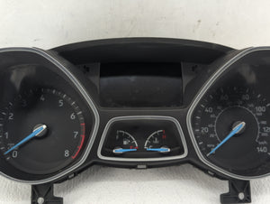 2016 Ford Focus Instrument Cluster Speedometer Gauges P/N:F1ET-10849-CTK Fits OEM Used Auto Parts