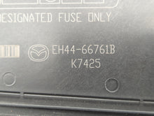 2010-2012 Mazda Cx-7 Fusebox Fuse Box Panel Relay Module P/N:EG23-66765 Fits 2010 2011 2012 OEM Used Auto Parts