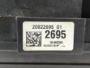 2009-2012 Chevrolet Malibu Fusebox Fuse Box Panel Relay Module P/N:20822695 Fits 2009 2010 2011 2012 OEM Used Auto Parts