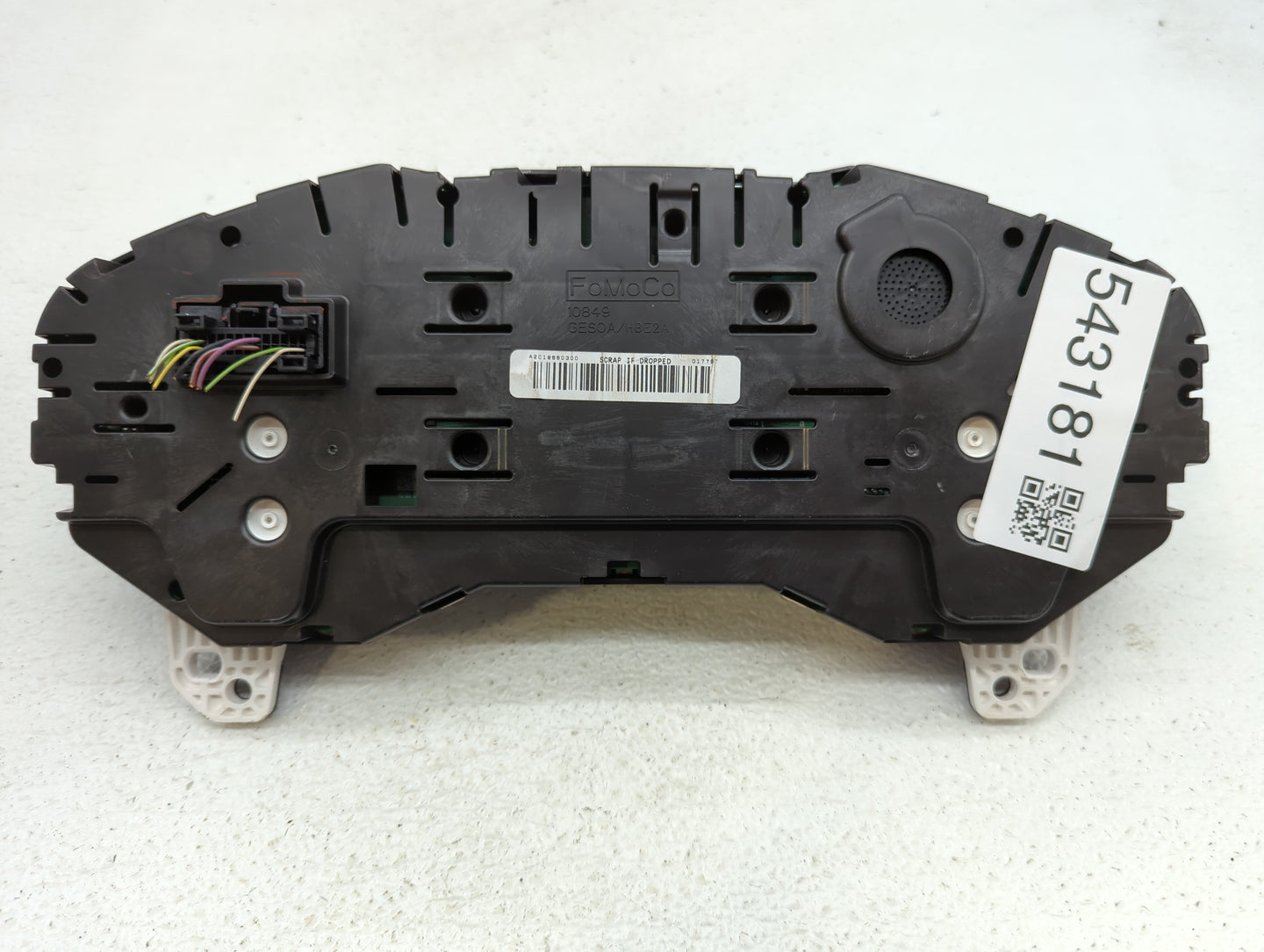 2019-2020 Ford Fusion Instrument Cluster Speedometer Gauges P/N:KS7T-10849-EB KS7T-10849-EA Fits 2019 2020 OEM Used Auto Parts - Oemusedautoparts1.com