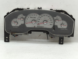 2004-2005 Mercury Mountaineer Instrument Cluster Speedometer Gauges P/N:4L2T-10849-JJ Fits 2004 2005 OEM Used Auto Parts
