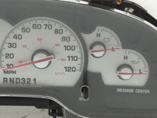 2004-2005 Mercury Mountaineer Instrument Cluster Speedometer Gauges P/N:4L2T-10849-JJ Fits 2004 2005 OEM Used Auto Parts