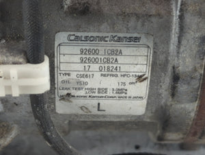 2014-2017 Infiniti Qx50 Air Conditioning A/c Ac Compressor Oem