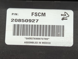 2009-2010 Cadillac Cts Chassis Control Module Ccm Bcm Body Control