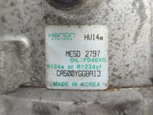 2017-2019 Kia Cadenza Air Conditioning A/c Ac Compressor Oem