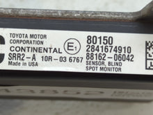 2017 Toyota Camry Chassis Control Module Ccm Bcm Body Control 88162-06042