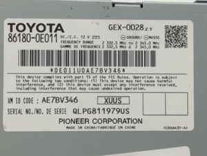 Toyota Camry Chassis Control Module Ccm Bcm Body Control 86180-0e011