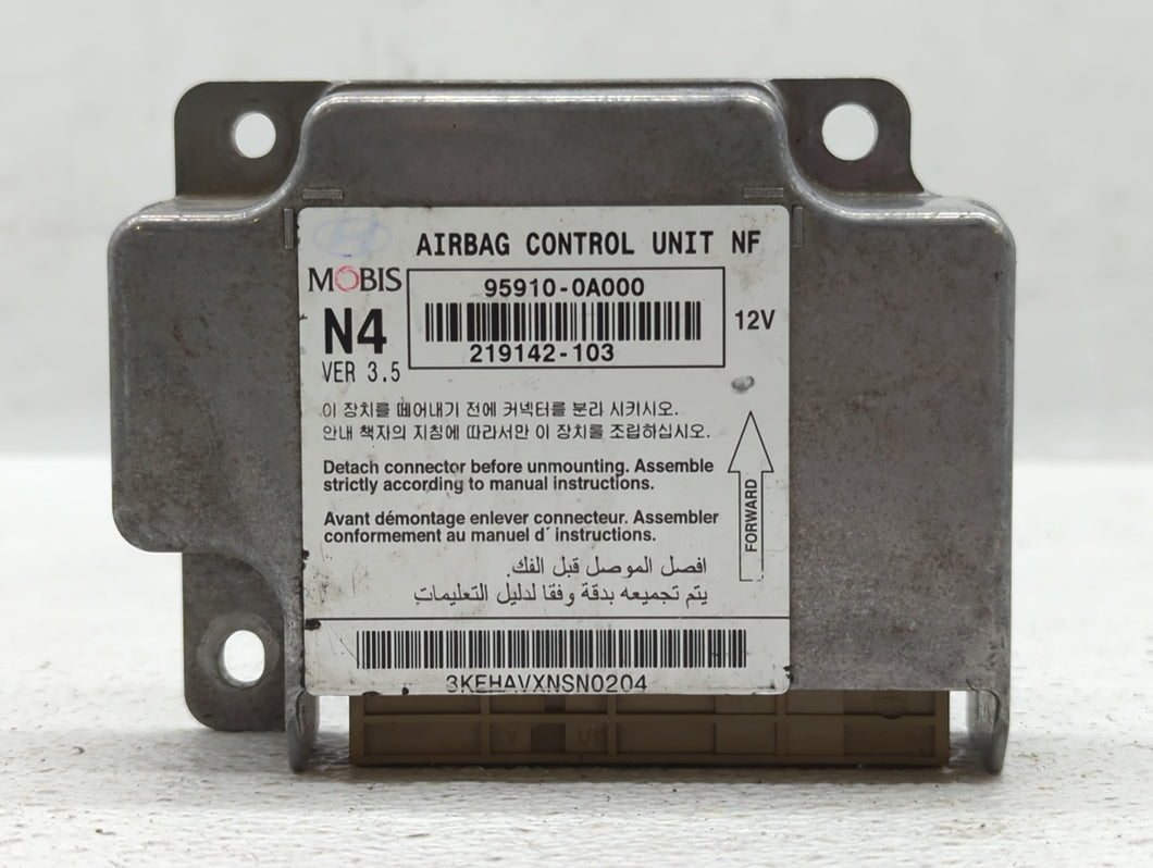 2006-2008 Hyundai Sonata Chassis Control Module Ccm Bcm Body Control