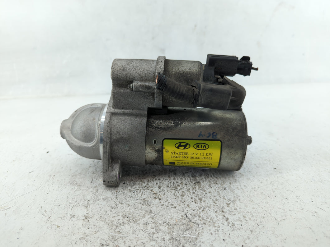 2014-2020 Hyundai Elantra Car Starter Motor Solenoid OEM P/N:36100-2E551 Fits 2014 2015 2016 2017 2018 2019 2020 OEM Used Auto Parts