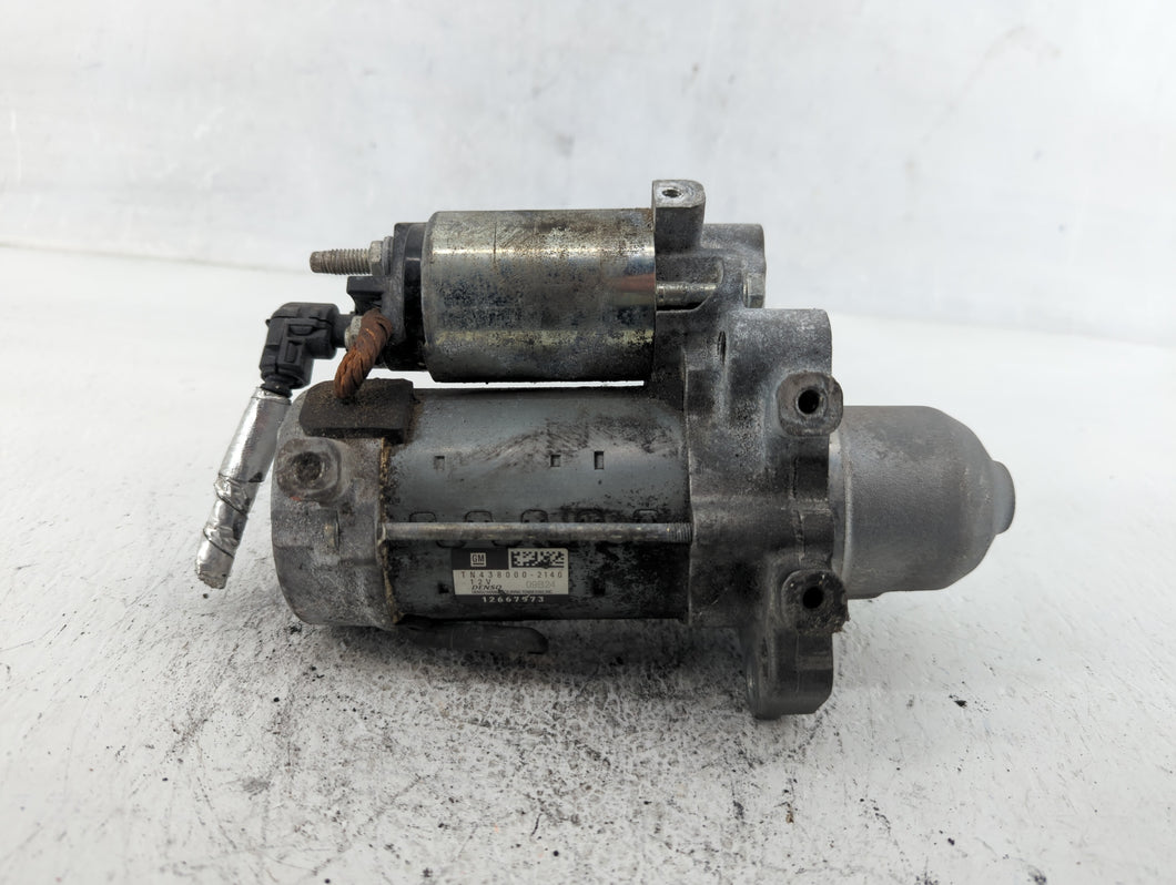 2017-2020 Cadillac Xt5 Car Starter Motor Solenoid OEM P/N:12667973 TN438000-2140 Fits 2016 2017 2018 2019 2020 2021 2022 OEM Used Auto Parts