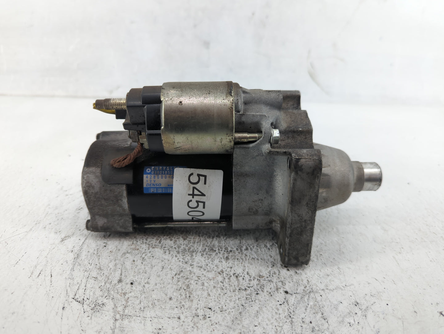 2009-2011 Jeep Wrangler Car Starter Motor Solenoid OEM P/N:428000-6640 Fits 2009 2010 2011 OEM Used Auto Parts - Oemusedautoparts1.com