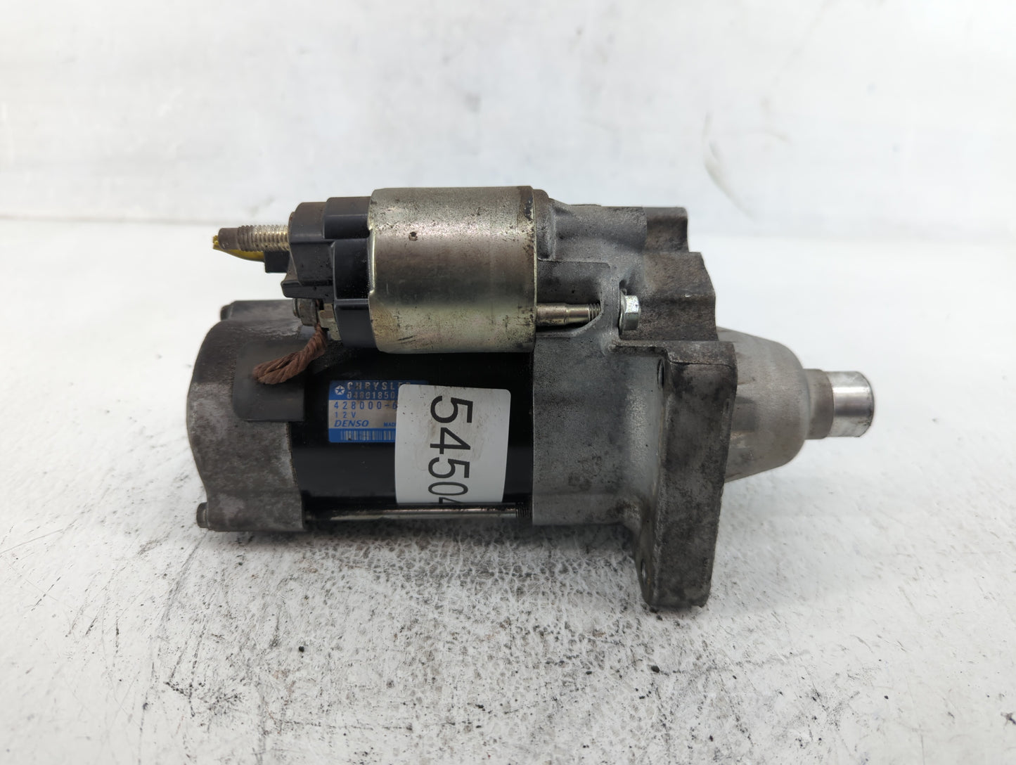 2009-2011 Jeep Wrangler Car Starter Motor Solenoid OEM P/N:428000-6640 Fits 2009 2010 2011 OEM Used Auto Parts - Oemusedautoparts1.com