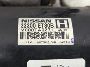 2008-2015 Nissan Rogue Car Starter Motor Solenoid OEM P/N:23300 ET80B Fits 2008 2009 2010 2011 2012 2013 2014 2015 OEM Used Auto Parts