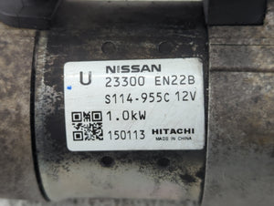 2014-2020 Nissan Nv200 Car Starter Motor Solenoid OEM P/N:23300 EN22B Fits 2013 2014 2015 2016 2017 2018 2019 2020 OEM Used Auto Parts