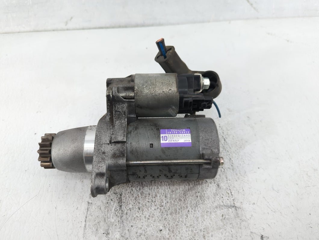 2018-2021 Lexus Nx300 Car Starter Motor Solenoid OEM P/N:428000-7493 28100-28072 Fits 2009 2010 2011 2012 2016 2018 2019 2020 2021 OEM Used Auto Parts